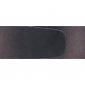 Ceinture cuir ceinturon noir 40 mm - Porto-fino mate